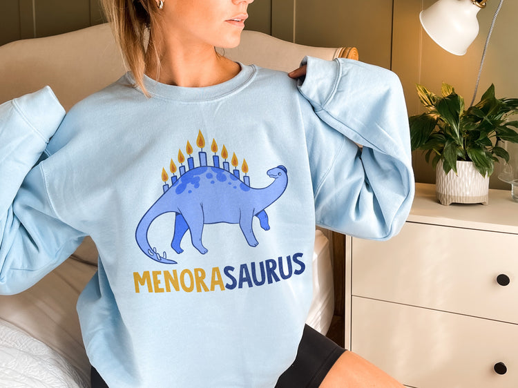 Menorahsaurus Sweatshirt