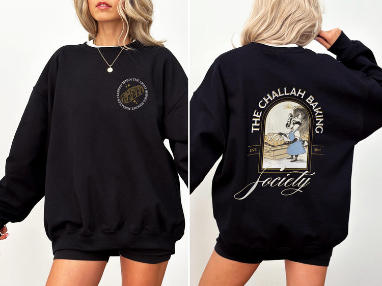 Hanukkah Challah Sweatshirt
