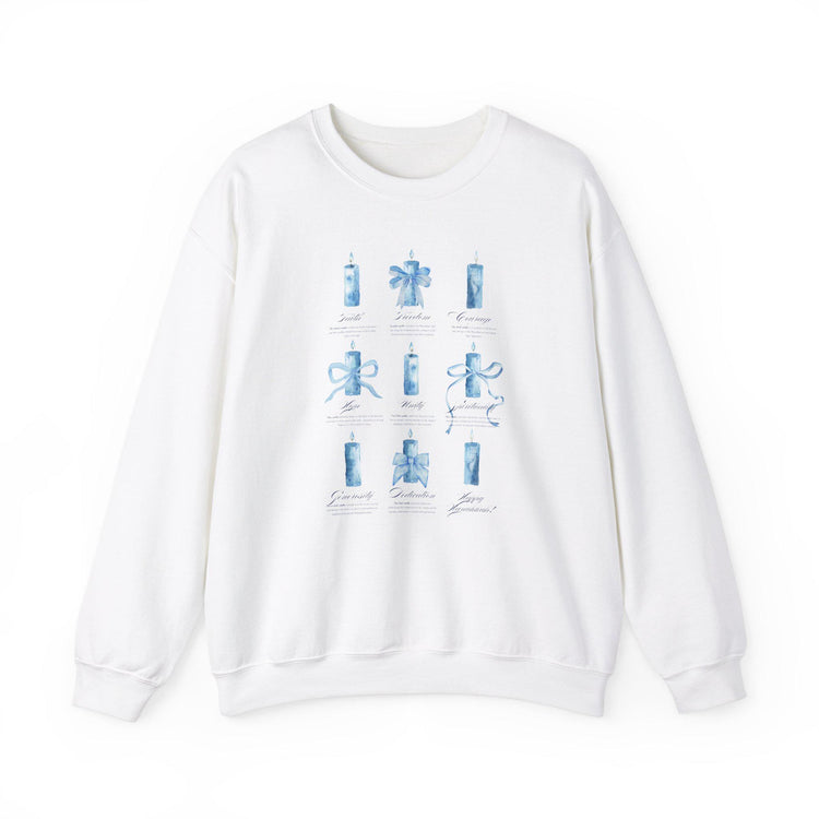 Hanukkah Candles Sweatshirt