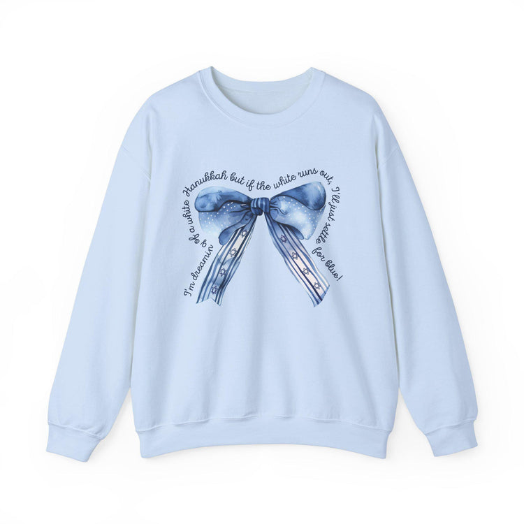 Coquette Hanukkah Sweatshirt