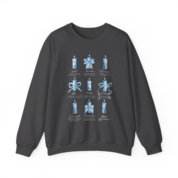 Hanukkah Candles Sweatshirt
