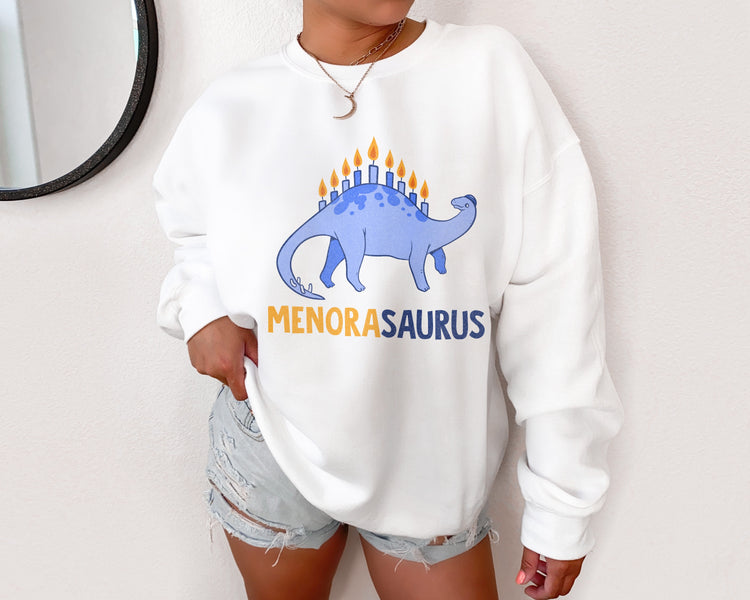 Menorahsaurus Sweatshirt