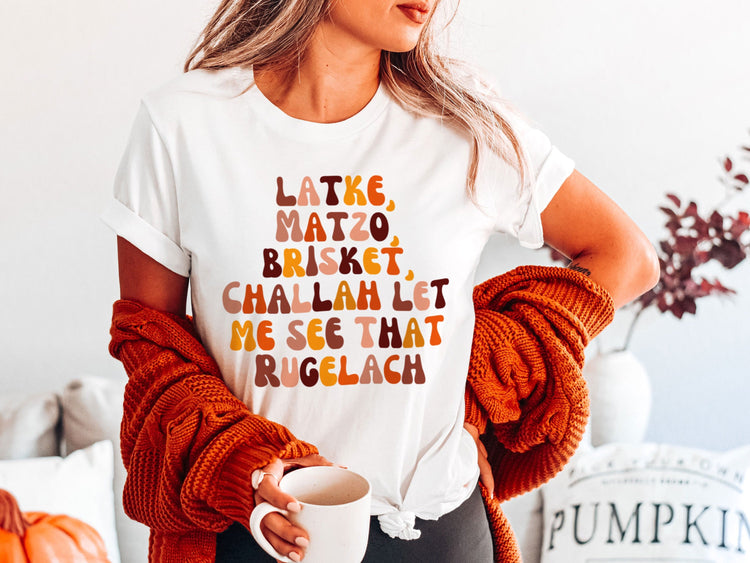 Hanukkah Food T-Shirt