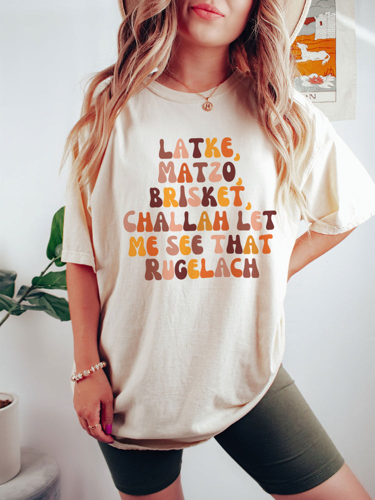 Hanukkah Food T-Shirt