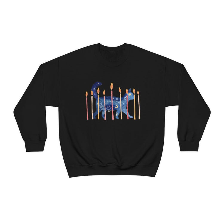 Hanukkah Cat Sweatshirt