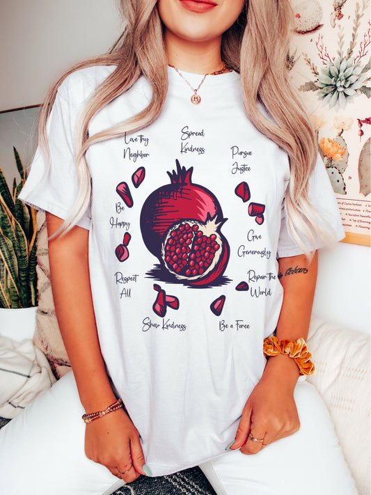 Pomegranate Seeds Rosh Hashanah T-Shirt