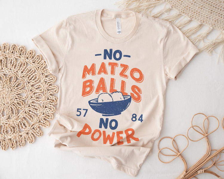 Matzo Balls Power T-Shirt`