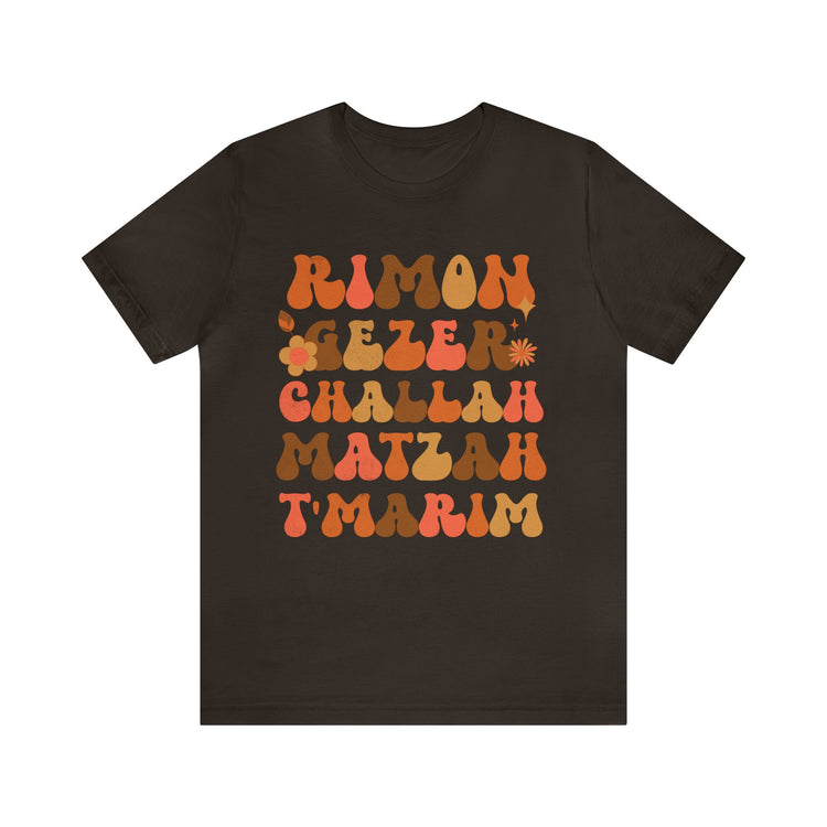 Rosh Hashanah Foods T-Shirt