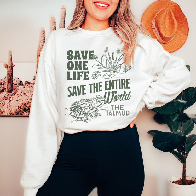 Save Lives Sweatshirt