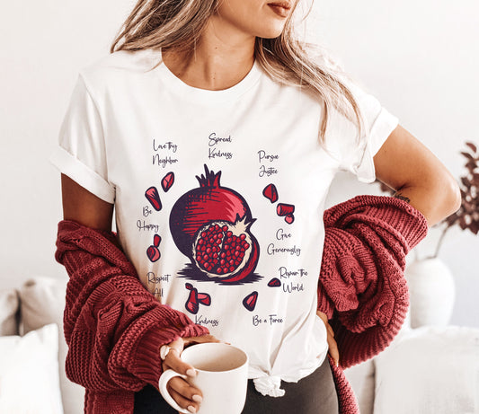 Pomegranate Seeds Rosh Hashanah T-Shirt