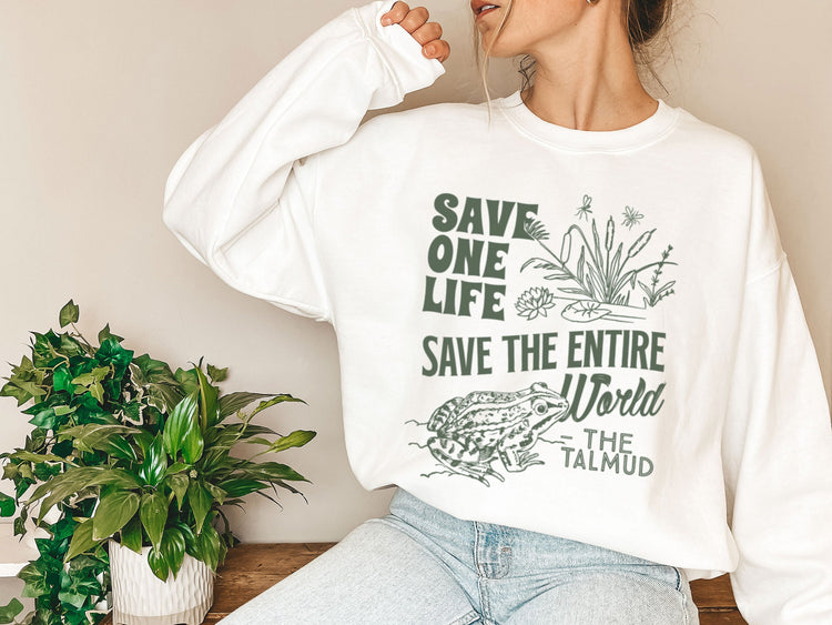 Save Lives Sweatshirt