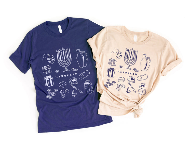 Happy Hanukkah Matching T-Shirts