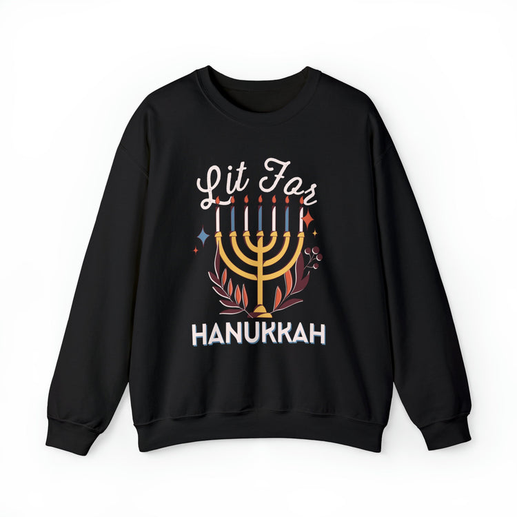 Hanukkah Menorah Sweatshirt