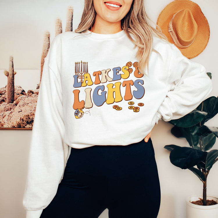 Latkes and Lights Sweatshirt