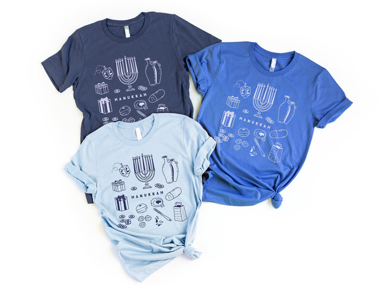 Happy Hanukkah Matching T-Shirts