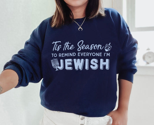 Hanukkah Cat Sweatshirt