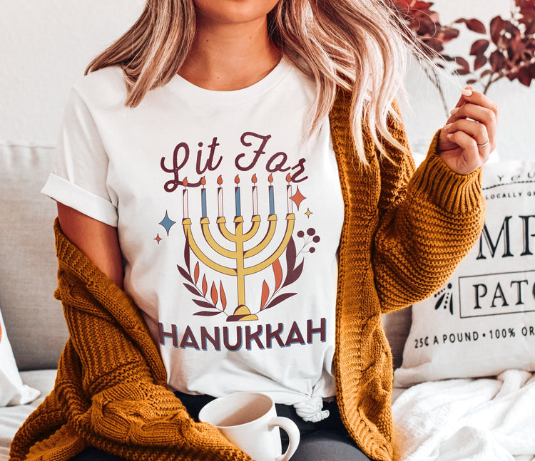 Lit for Hanukkah T-Shirt