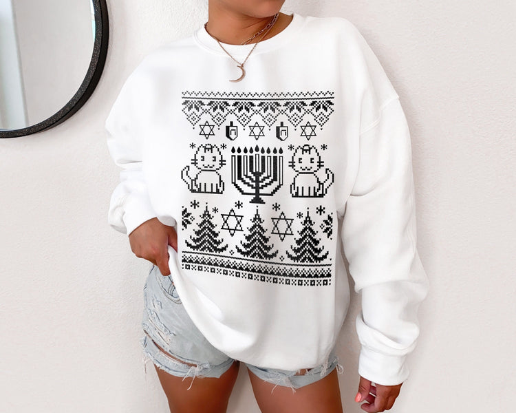 Hanukkat Ugly Hanukkah Sweatshirt