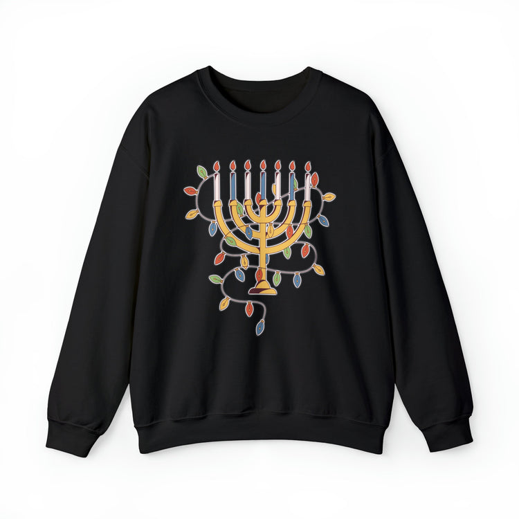 Hanukkah Menorah Sweatshirt