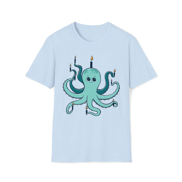 Octopus Menorah T-Shirt