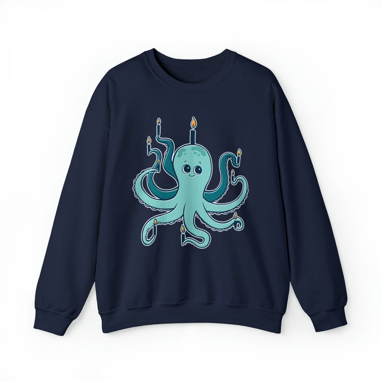 Octopus Menorah Sweatshirt