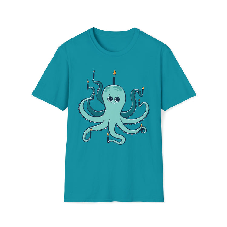 Octopus Menorah T-Shirt