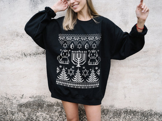 Hanukkat Ugly Hanukkah Sweatshirt