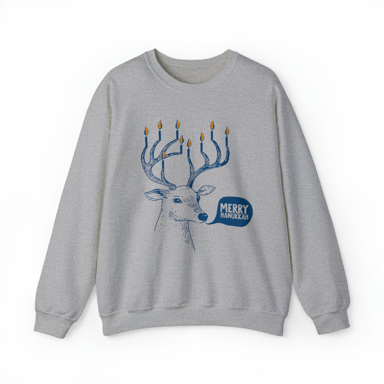 Hanukkah Menorah Sweatshirt