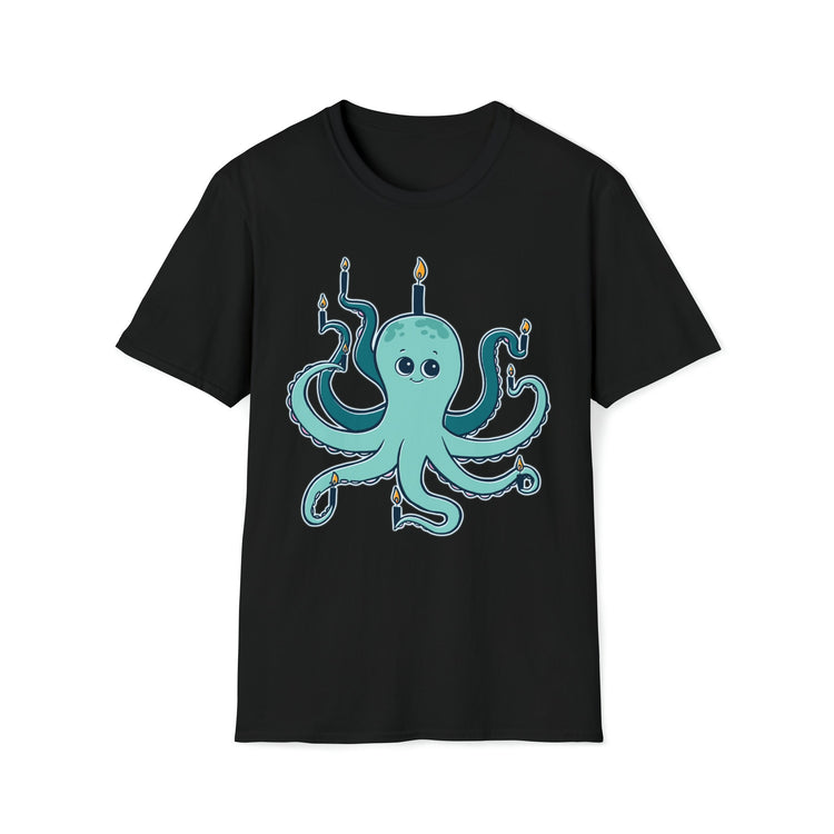 Octopus Menorah T-Shirt