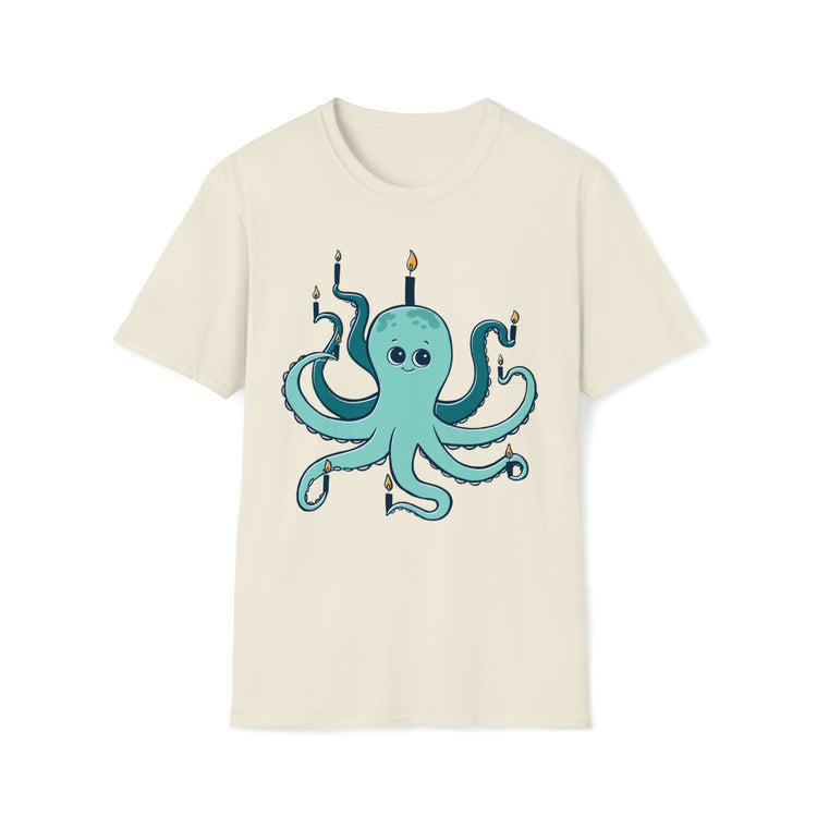 Octopus Menorah T-Shirt