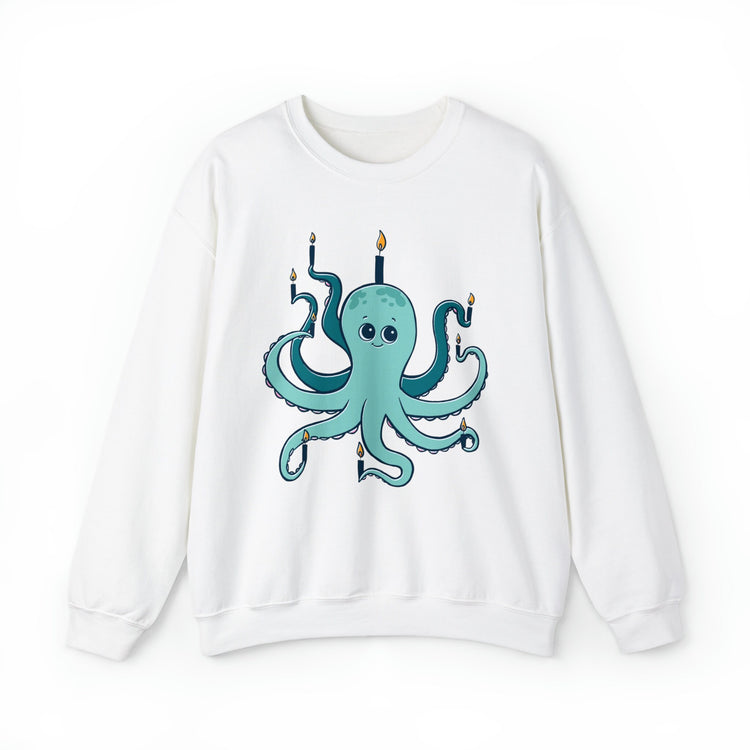 Octopus Menorah Sweatshirt