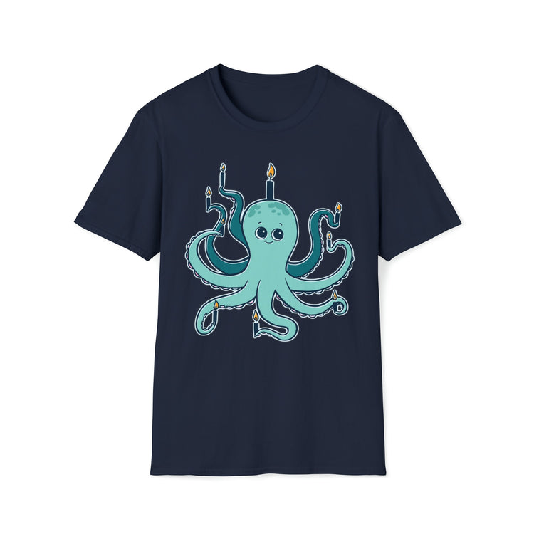 Octopus Menorah T-Shirt