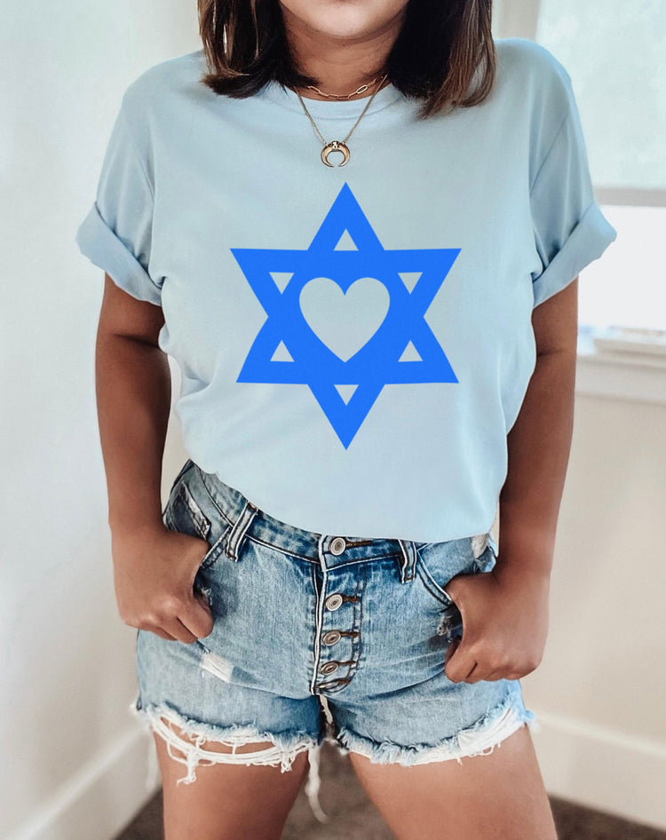 Israel Heart T-Shirt