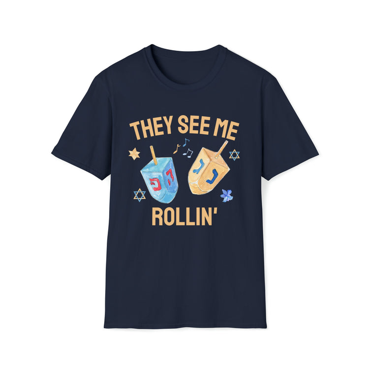 They See Me Rollin Hanukkah Sweatshirt