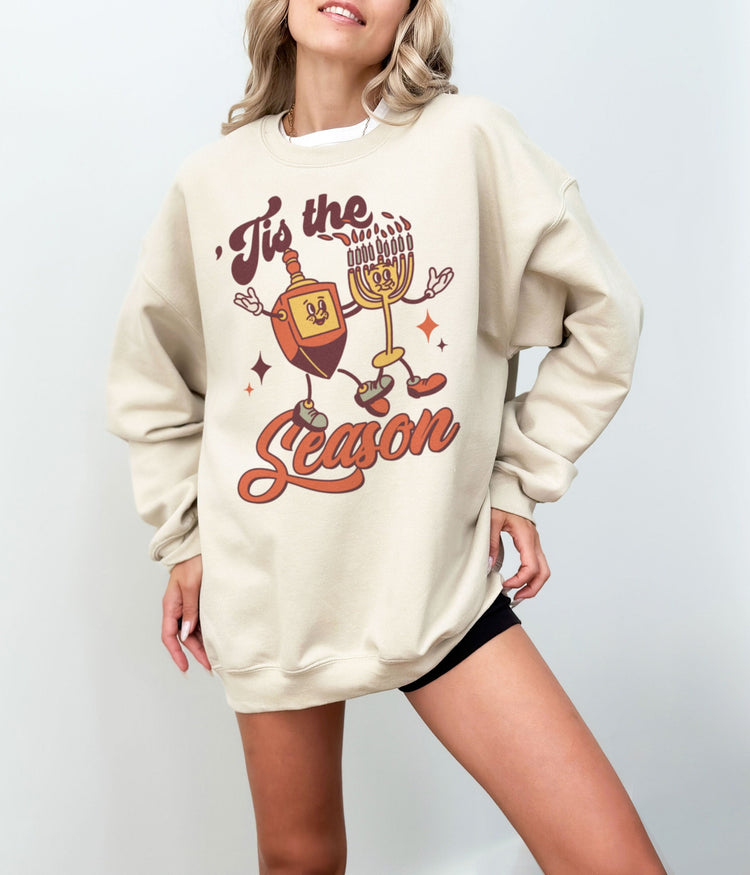 Tis The Season Hanukkah Sweatshirt