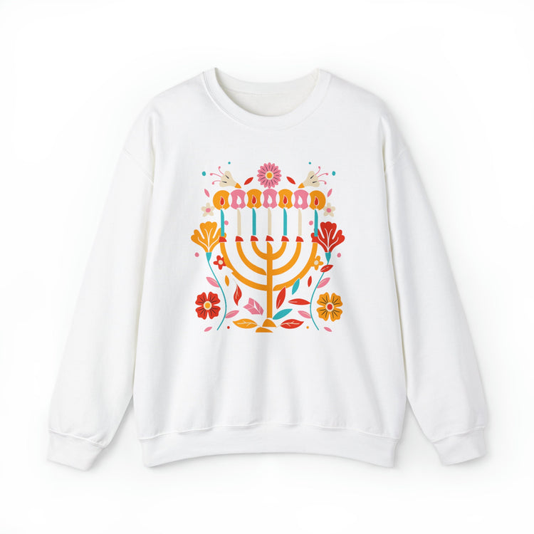 Hanukkah Menorah Sweatshirt