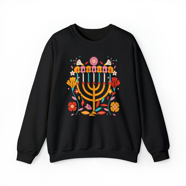 Hanukkah Menorah Sweatshirt