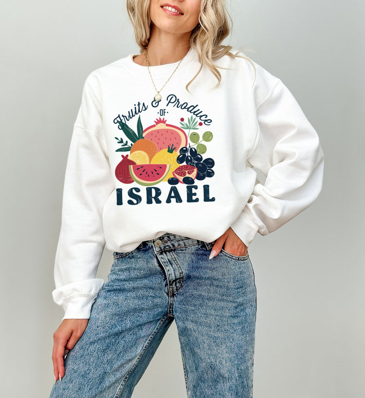 Fruits & Produce of Israel Sweatshirt