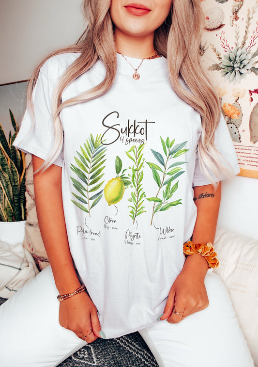 Sukkot Palm Willow Myrtle Tree Citrus T-Shirt