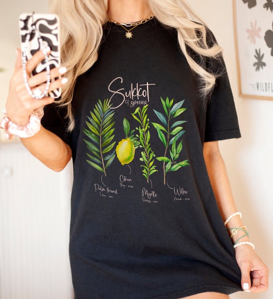 Sukkot Palm Willow Myrtle Tree Citrus T-Shirt