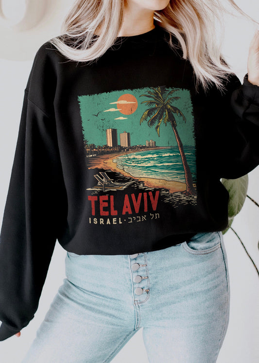 Tel Aviv תל אביב Sweatshirt