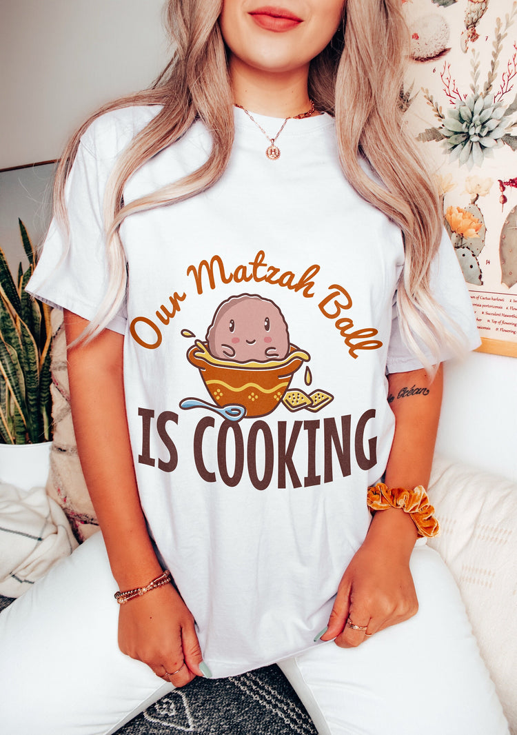 Matzo Ball is Cooking Jewish Mother to Be T-Shirt