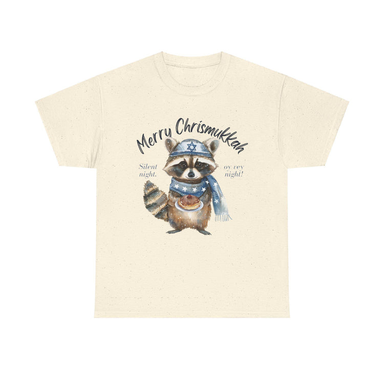 Merry Chrismukkah Racoon T-Shirt