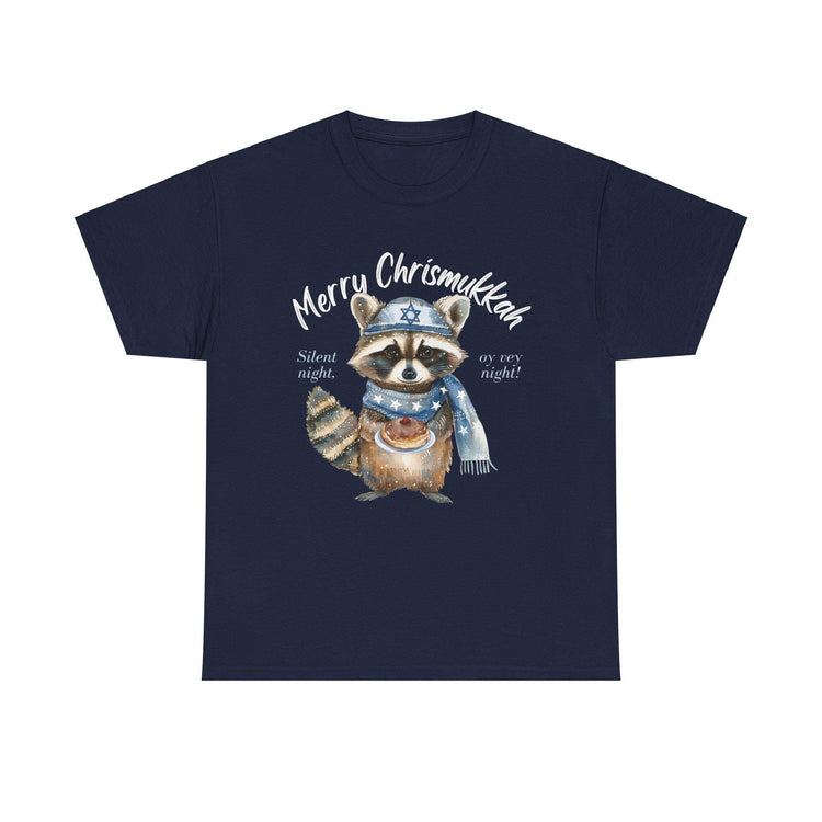 Merry Chrismukkah Racoon T-Shirt