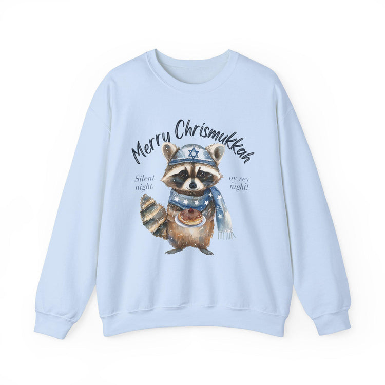 Merry Chrismukkah Racoon Sweatshirt