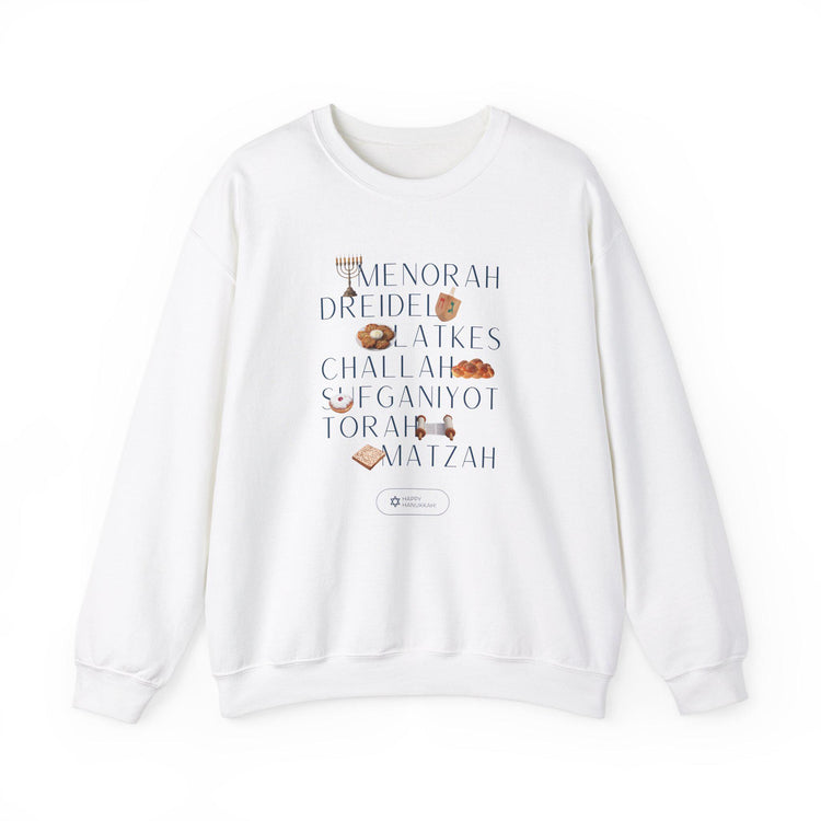 Menorah Hanukkah Sweatshirt