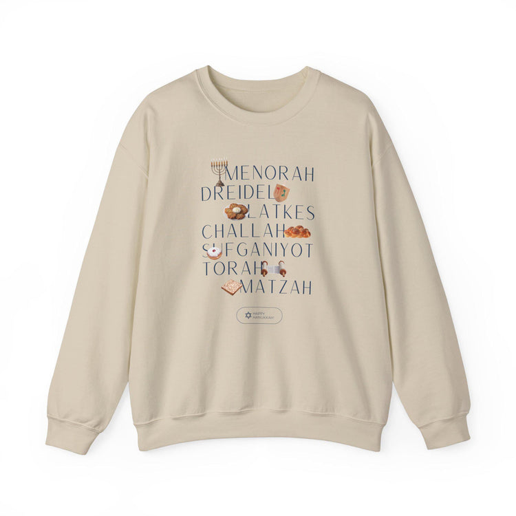 Menorah Hanukkah Sweatshirt