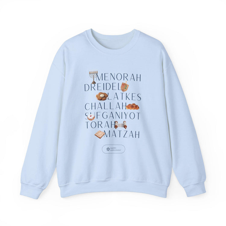 Menorah Hanukkah Sweatshirt