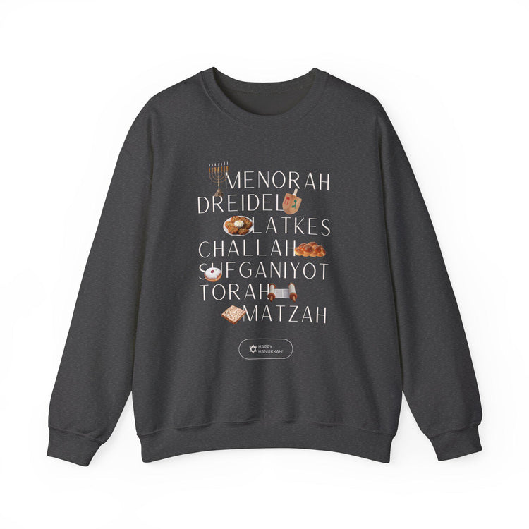 Menorah Hanukkah Sweatshirt