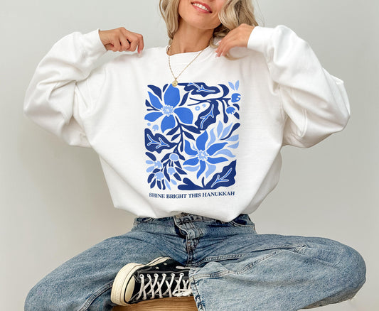 Shine Bright Hanukkah Sweatshirt